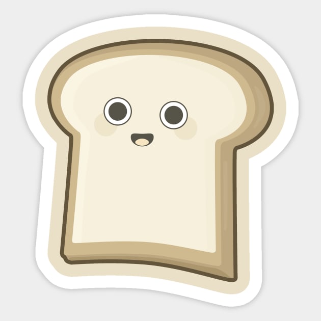 Kawaii Bread Sticker by KawaiiNir